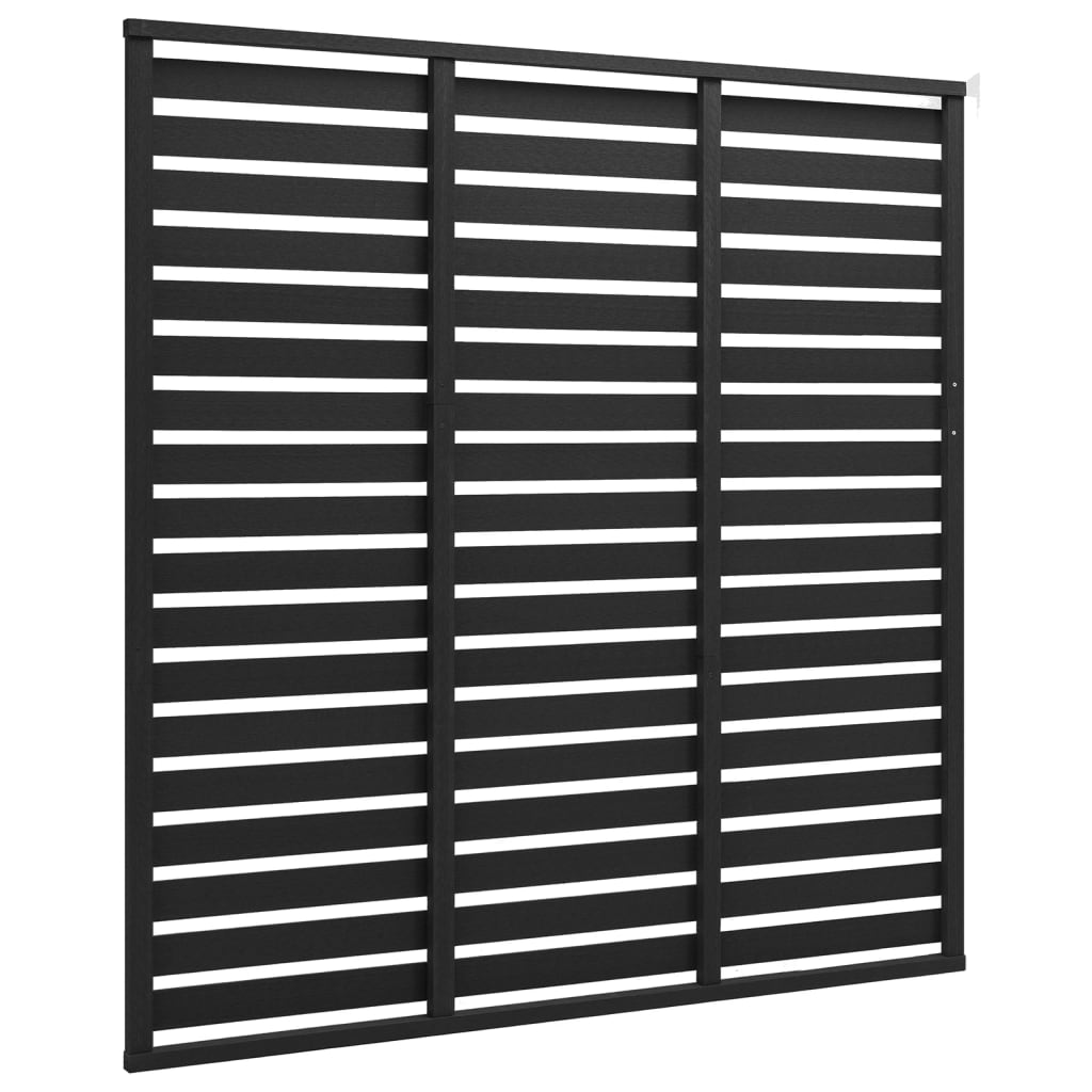 vidaXL Fence Panel Outdoor Patio Barrier Fence Privacy Screen Garden Fence WPC