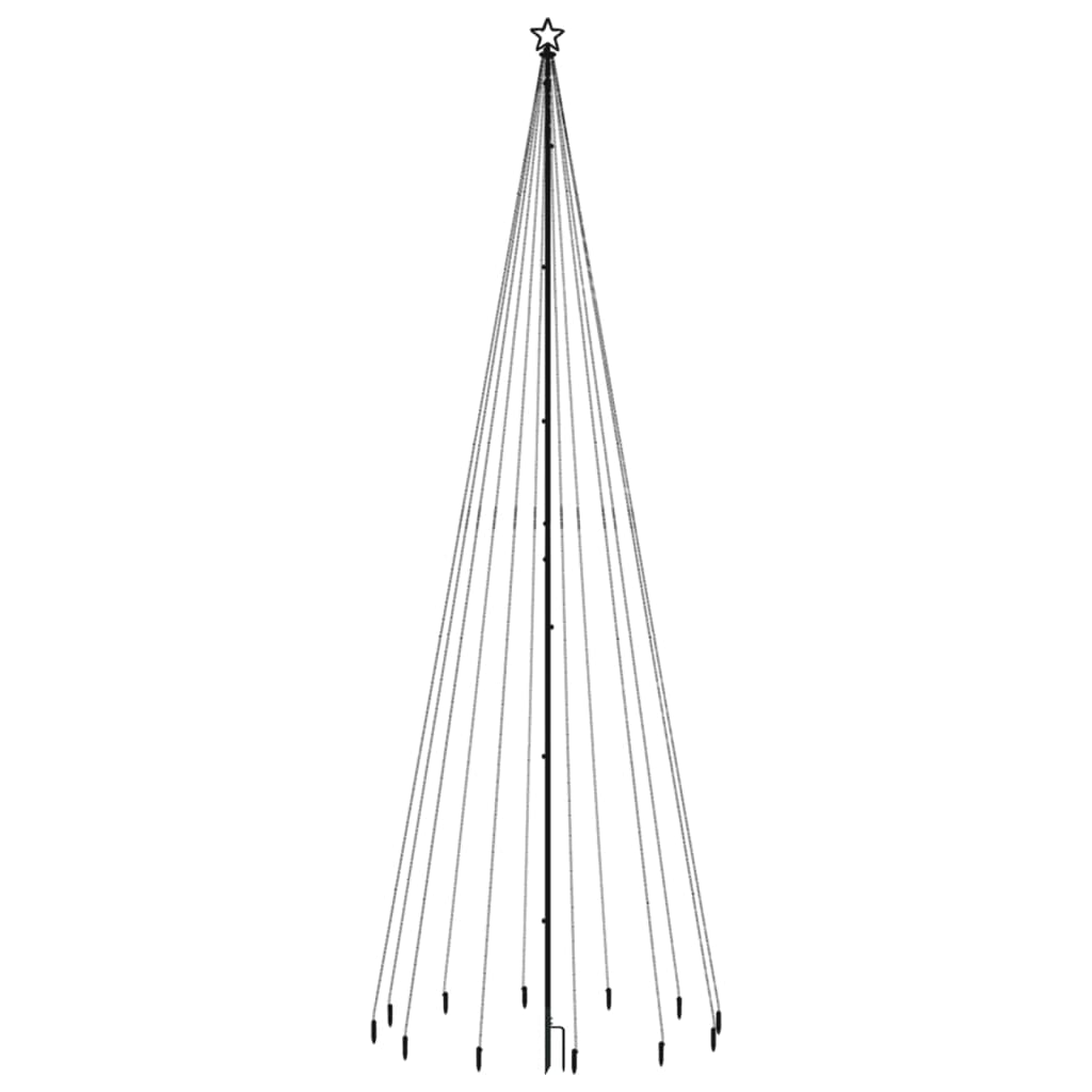 vidaXL Christmas Tree Decoration Holiday Xmas Tree Lights with Spikes LEDs