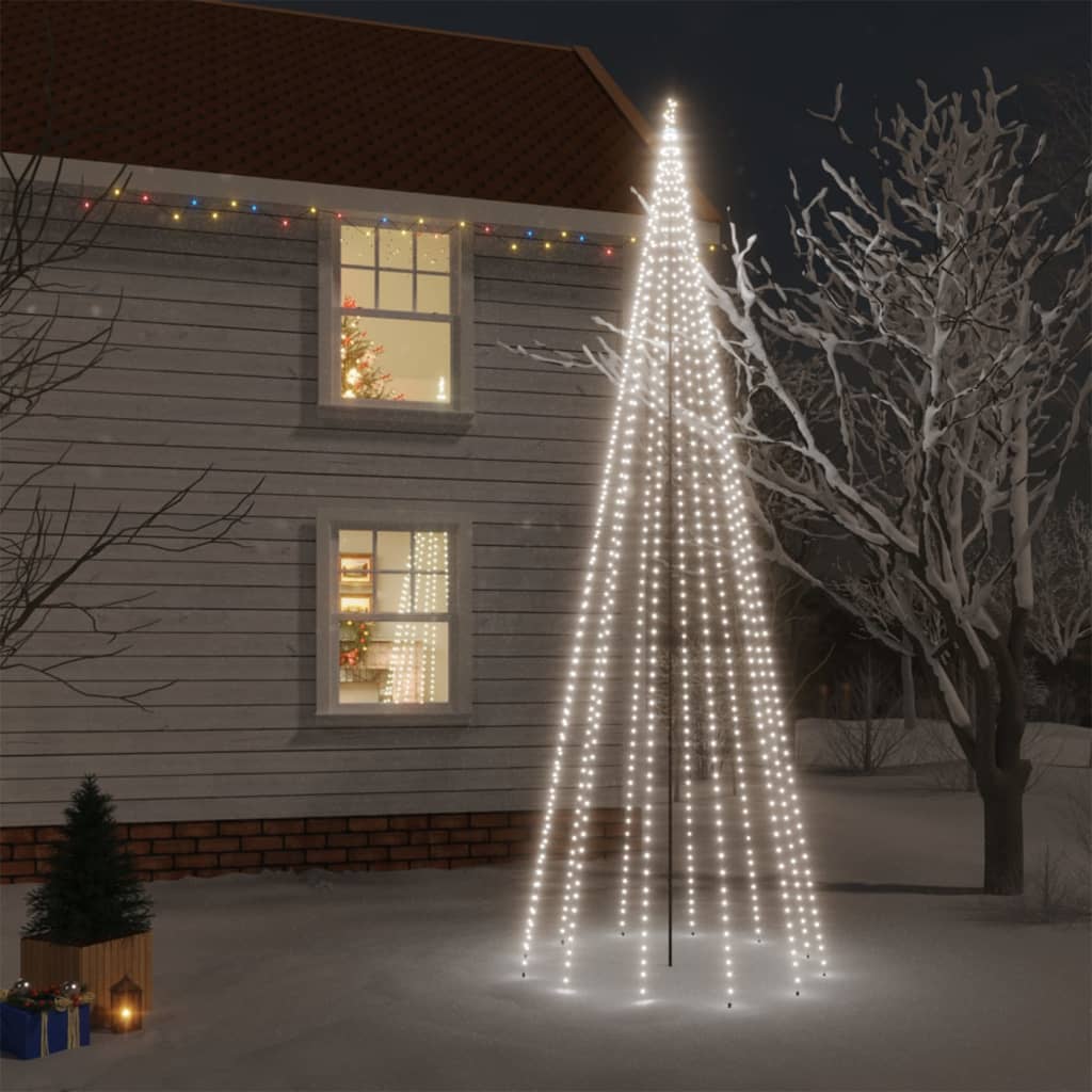 vidaXL Christmas Tree Decoration Holiday Xmas Tree Lights with Spikes LEDs