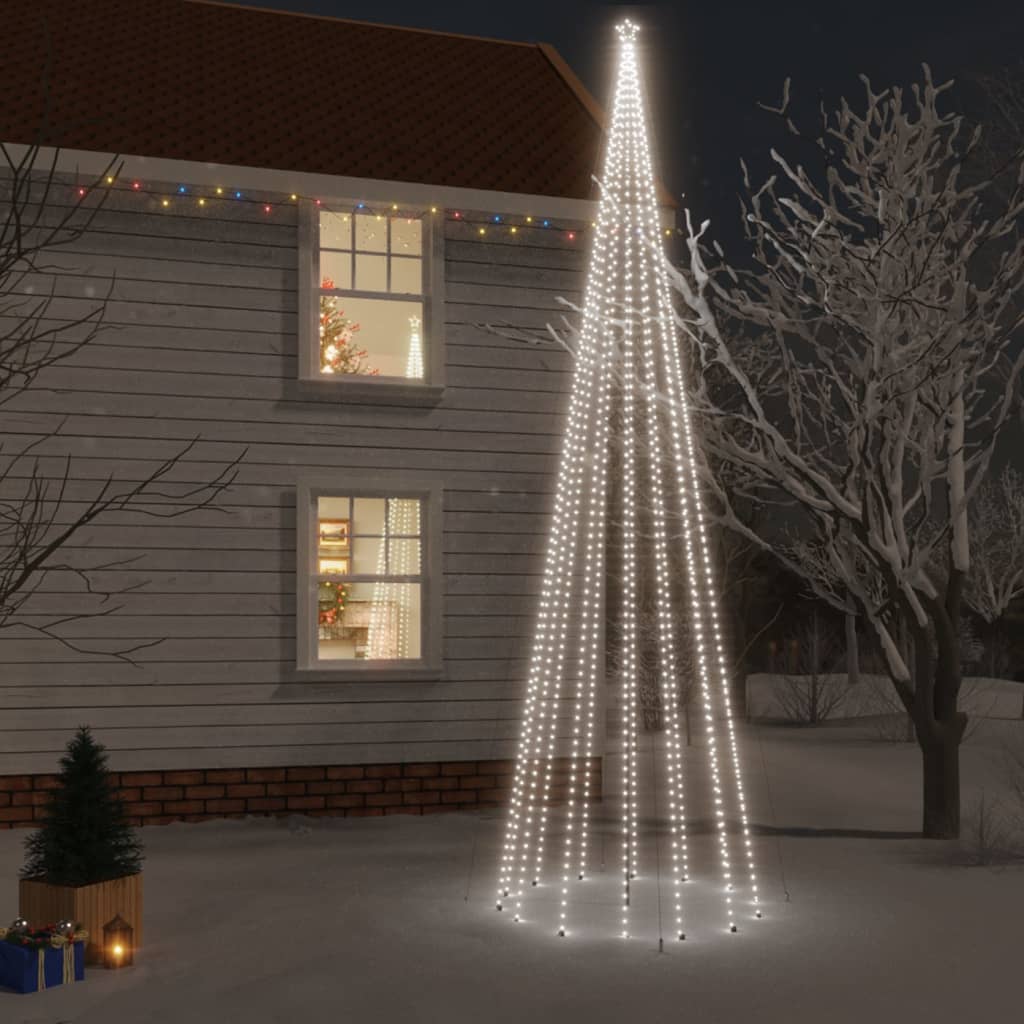 vidaXL Christmas Tree Decoration Holiday Xmas Tree Lights with Spikes LEDs