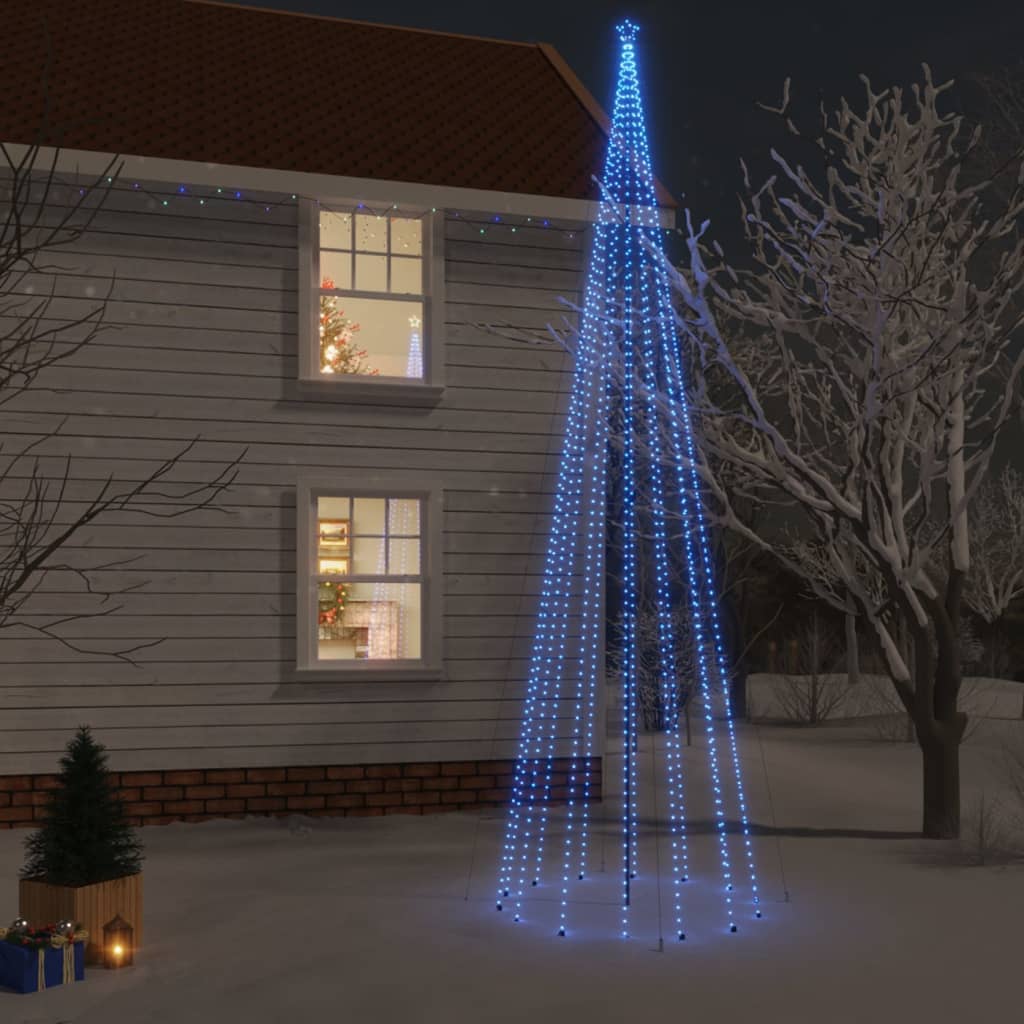 vidaXL Christmas Tree Decoration Holiday Xmas Tree Lights with Spikes LEDs