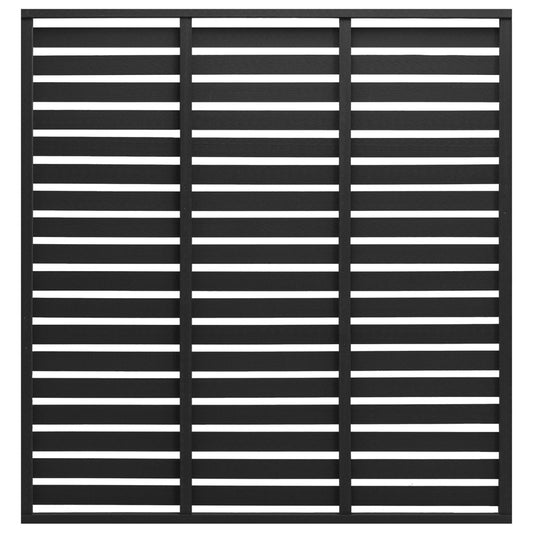 vidaXL Fence Panel Outdoor Patio Barrier Fence Privacy Screen Garden Fence WPC